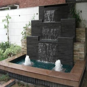 wall trickling waterfall fountain